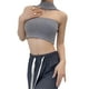 thumbnail image 3 of Lucakuins Chaleco de punto para mujer, sin mangas, cuello halter, sólido, ajustado, top corto de verano para fiesta de club Lucakuins  moda, 3 of 9