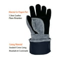 TIG Welding Gloves.Four Layers with Aluminum Foil Protection, Heat
