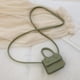 thumbnail image 4 of Mini Bolso de hombro a la moda, bandolera de cuero para mujer, Bolso decorativo (verde), 4 of 7