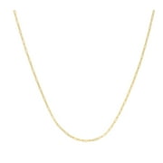 14K Yellow Gold 16in 1.5mm Paperclip Chain with Lobster Clasp