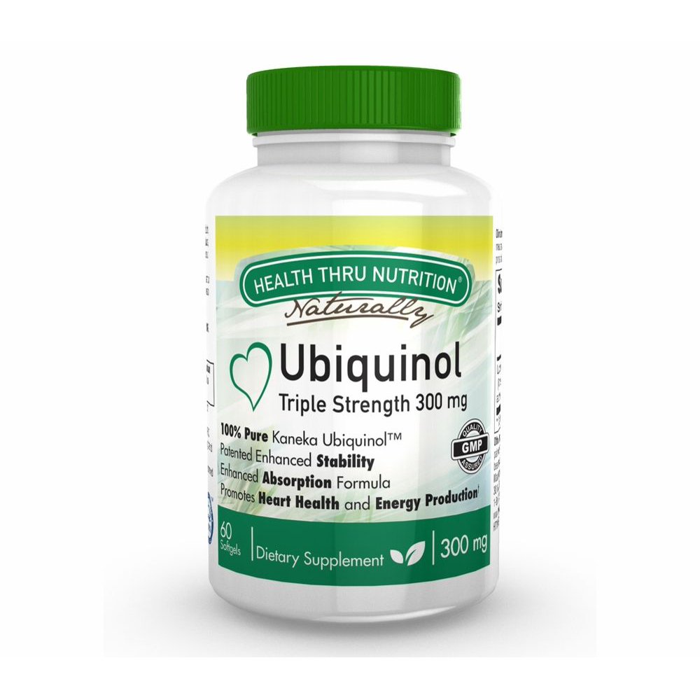 Ubiquinol 300mg (60 Softgels) EAF CoQ10 (NONGMO)