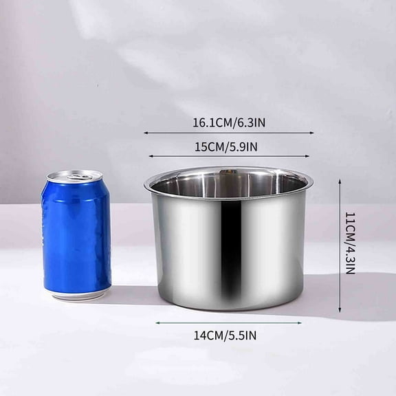 LiUMX Stainless Steel Mixing Bowls Set | Food Grade Metal Bowls for Kitchen Cooking & Baking | Heavy Duty Mixing & Prep Bowls for Salad, Marinating, Whisking | Commercial & Household Use