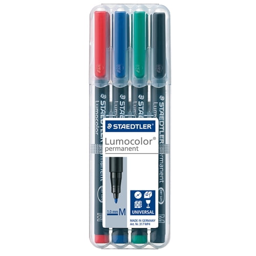 schwarz STAEDTLER Lumocolor Permanent-Marker special 319S