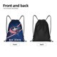 thumbnail image 5 of Bolsa con cordón clásica CBJ, plegable, para deportes, fitness, unisex, bolsa de viaje para deportes de playa, tamaño mediano, 5 of 8