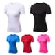 thumbnail image 4 of TFixol Camiseta de manga corta para mujer, camisetas para entrenamiento, Yoga, correr, secado rápido, 4 of 8