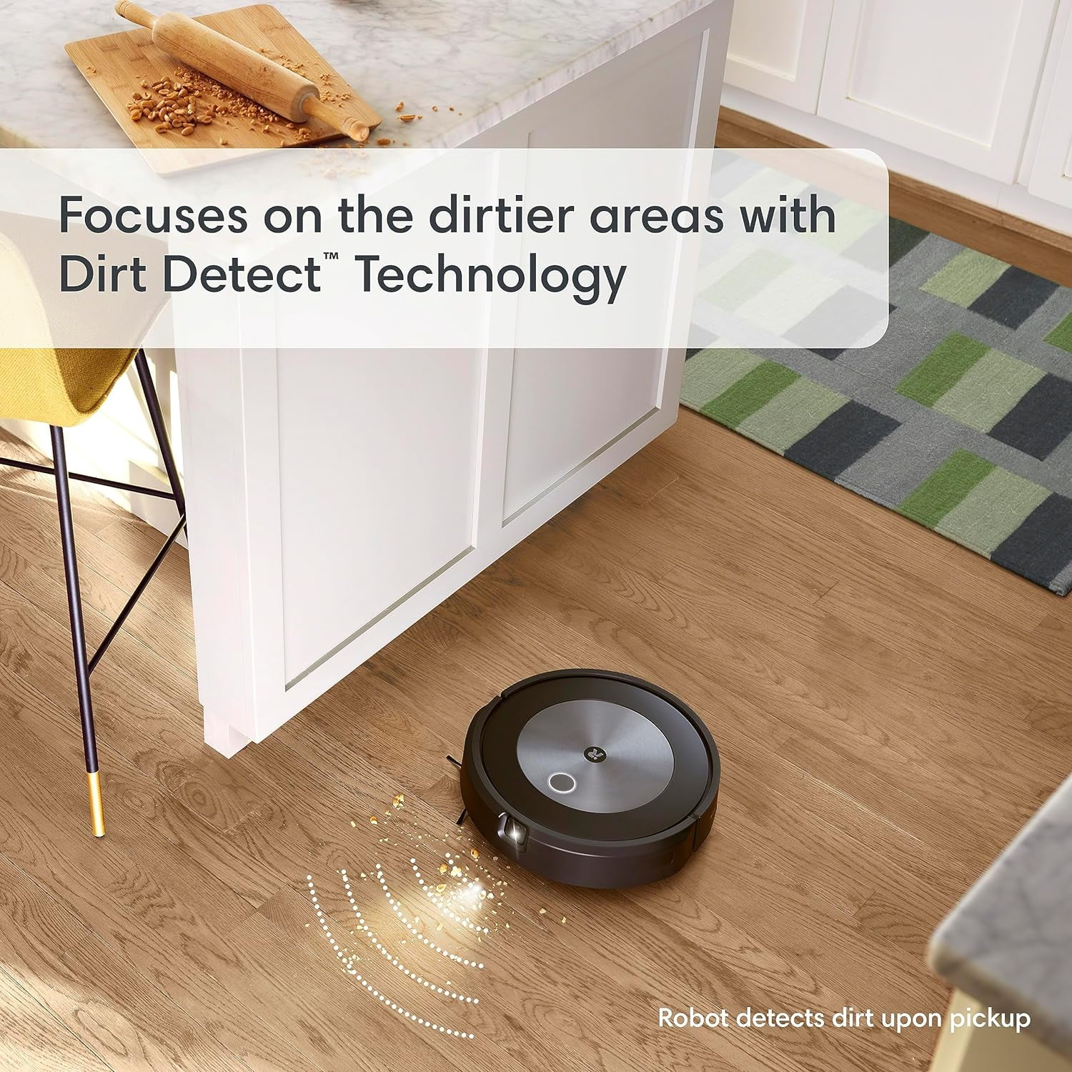 iRobot, J517020, Roomba Combo Vacuum & Mop Robotic Floor Cleaner, Smart Technology, 1