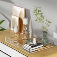 thumbnail image 3 of NIUBEE Clear Serving Tray 12x16 Inches, Acrylic Decorative Tray Organizer with Round Handles, Spill-Proof Vanity Tray for Kitchen, Counter, Decorative Tray for Breakfast in Bed, 3 of 11