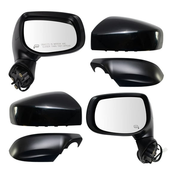 TRQ Mirror Set Fits 2018-2021 Subaru Crosstrek MRA11272