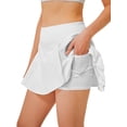 thumbnail image 3 of Stelle Tennis Skirt Pleated Golf Skorts High Waisted with Pockets Inner Shorts Athletic for Workout Sports, 3 of 5