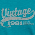 thumbnail image 3 of CafePress - Vintageaged1981c Women's Deluxe T Shirt - Womens Tri-blend T-Shirt, 3 of 4