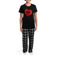thumbnail image 4 of CafePress - I_HEART_BILLY Women's Dark Pajamas - Women's Short Sleeve Print T-Shirt and Pants Dark Cotton Pajama Set, 4 of 7