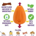 thumbnail image 4 of Chew King By Mammoth Extremely Durable Natural Rubber Toy, Bacon Flavor Treater- Large, 4 of 4