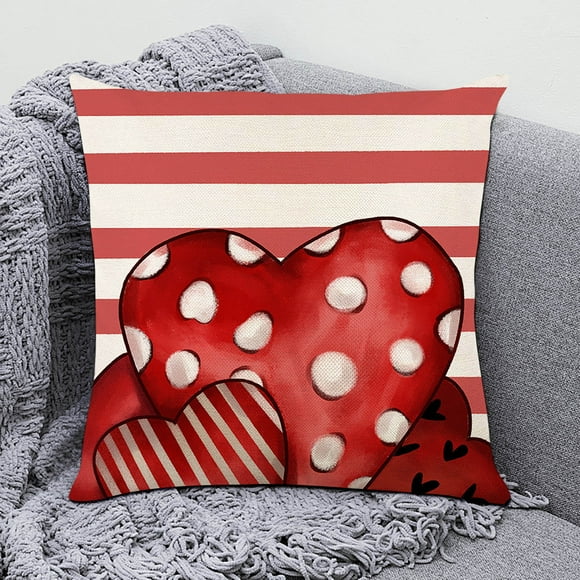 Matoen Valentine's Day Cover Sofa Cover Cushion Cover Custom Home Decoration