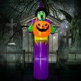 thumbnail image 6 of Spooky Halloween Inflatable Witch Decorations, 10 Ft Blow up Outdoor Decor with LEDs, Yard Lawn Garden Party Festival, 6 of 8