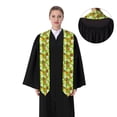 thumbnail image 4 of Daiia St. Patrick's Day3 Pattern Graduation Shawl Stole – Satin Graduation Stole Academic Stole Non-Slip Design-Flattened, 4 of 7
