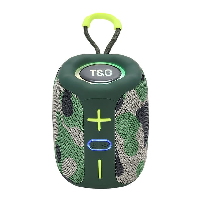 Meitianfacai Haut-Parleur Bluetooth Sans Fil Portable pour Plein Air Randonnée Camping Voyage Haut-Parleur avec Poignée