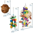thumbnail image 2 of Prevue Pet Products Munchers Delight 3 Piece Bird Toy Bundle - Wood Coco, Paper, 2 of 9