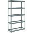 thumbnail image 3 of Global Industrial Extra Heavy Duty Shelving 48"W x 12"D x 84"H With 5 Shelves, No Deck, Gray, 3 of 3
