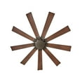 thumbnail image 4 of Hinkley Lighting - Turbine - 9 Blade Ceiling Fan with Light Kit In Modern and, 4 of 10
