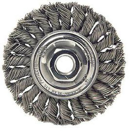 

Radnor 4 X M - 10 X 1 1/4 Stainless Steel Knot Wire Wheel Brush (2 Pack)
