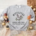 thumbnail image 3 of Mistletoe Kisses Are Free | Sweatshirt, 3 of 5