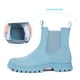 thumbnail image 3 of Botas de lluvia DKSUKO para mujer, cortas, de goma, impermeables, negras, 3 of 7