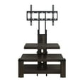 Whalen 3Shelf Television Stand with Floater Mount for TVs up to 55