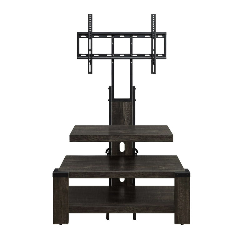 Whalen 3 Shelf Television Stand with Floater Mount for TVs up to
