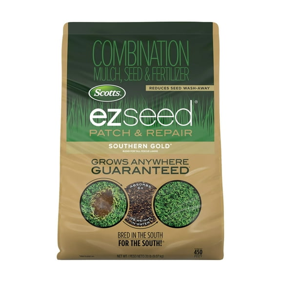 Scotts EZ Seed Patch & Repair Southern Gold Blend for Tall Fescue Lawns, 20 lbs.