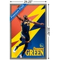 thumbnail image 3 of NBA Golden State Warriors - Draymond Green 21 Wall Poster, 22.375" x 34", Framed, 3 of 3