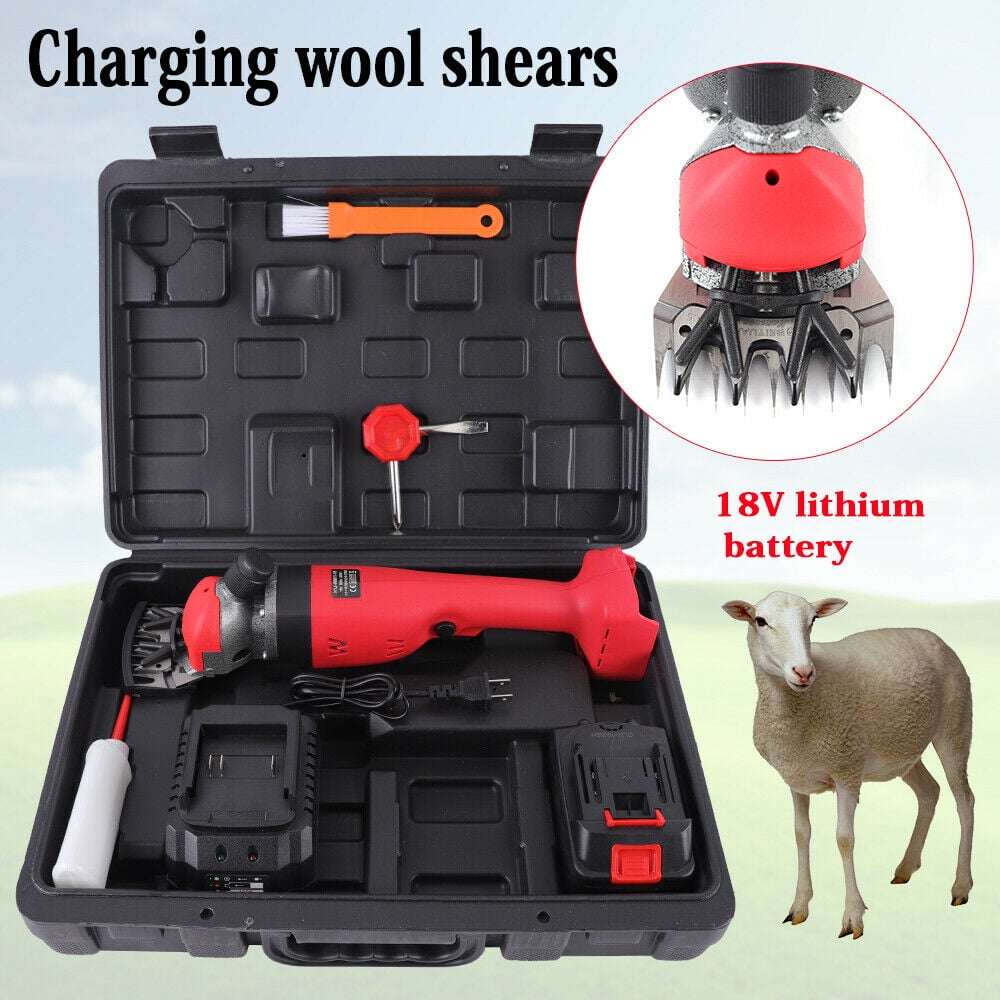 Details about   US 300W 18V Electric Sheep Goat Animal Clipper Groomer Shears Shearing Machine 