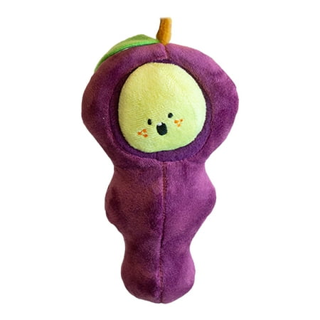 

Snuffle Dog Toys Stuffed Grape Cute Dispensing Toy Chew-Resistant Chew Toys