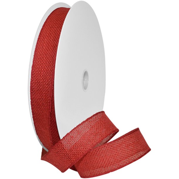 Cordon Câblé Ribbon 1.5"X10yd-Rouge