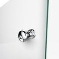 thumbnail image 5 of DreamLine Aqua Fold 32 in. D x 32 in. W x 74 3/4 in. H Frameless Bi-Fold Shower Door in Chrome with White Acrylic Base Kit, 5 of 12
