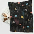 thumbnail image 6 of Rocae Galaxy for Pet Blanket Dog Blanket Cat Blanket Soft Sleep for Small Medium Pet-Small, 6 of 8