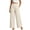 #08 White 【Mix, Match & Rotate: Stock Up on Daily Colors】, variant on Women's Cotton Linen Loose Fit Pants with Pockets, Mid Elastic Waist Drawstring Soft Flowy Trousers, Casual Lounge Summer Beach Pants for Women | UKHCCC,Army Green L