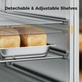 thumbnail image 6 of CAMMOO 133Qt 5-Tier 900W Electric Commercial Food Warmer for Parties Buffet, Adjustable Shelves,Single Door, 6 of 9