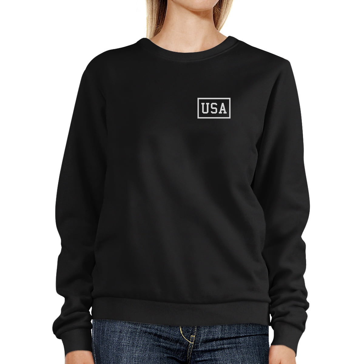 simple crew neck sweater