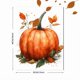 thumbnail image 3 of Qisvanset Framed Canvas Wall Art 12x16 Inch Watercolor Pumpkin Fall Thanksgiving Home Decor, 3 of 5