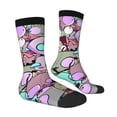 thumbnail image 3 of Invader Zim Adult Socks Breathable Cozy Soft Crew Socks Novelty Casual Calf Stockings For Men Women, 3 of 8