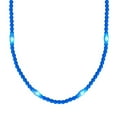 thumbnail image 1 of Opaque Round Still Light No Flash Blue Beads, 1 of 1