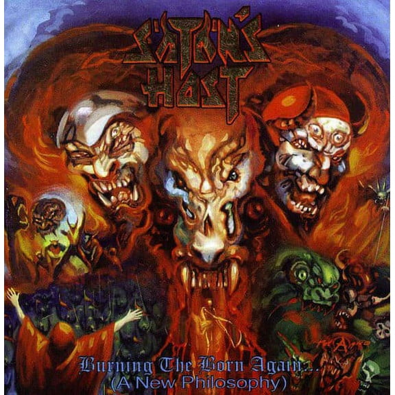 Satan's Host - Burning the Born Again - Heavy Metal - CD