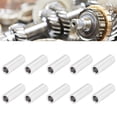 thumbnail image 3 of CHICIRIS Support Fittings,6mm Round Spacer,10Pcs Round Spacer Aluminum Alloy Unthreaded Standoff Support Fittings 6mm Outer Diameter, 3 of 8