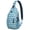 Sky-blue-29, variant on Teen Sports Sling Bag Shoulder Backpack with Softball Print, Mesh Sides Perfect Gift for Boys, Young Players
