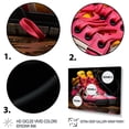 thumbnail image 3 of Designart "Urban Edge with Pink Sneakers" Fashion Framed Wall Art Decor - Glam Pink Balenciaga Living Room Framed Canvas Art, 3 of 6