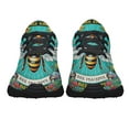 thumbnail image 5 of BEE Bee Kind Bee Peaceful Bee Happy Shoes Sneakers Black Size 12, 5 of 7