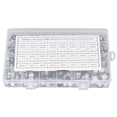 thumbnail image 3 of 400 piezas 24 valores condensador electrolítico negro SMD condensadores electrolíticos de aluminio Kit surtido 1uF a 1000uF, 3 of 9
