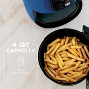 Ninja 4-Qt Air Fryer, 3 Functions, Air Fry, Reheat, and Dehydrate, Dishwasher Safe, Non-Stick, AF100WMNV Navy