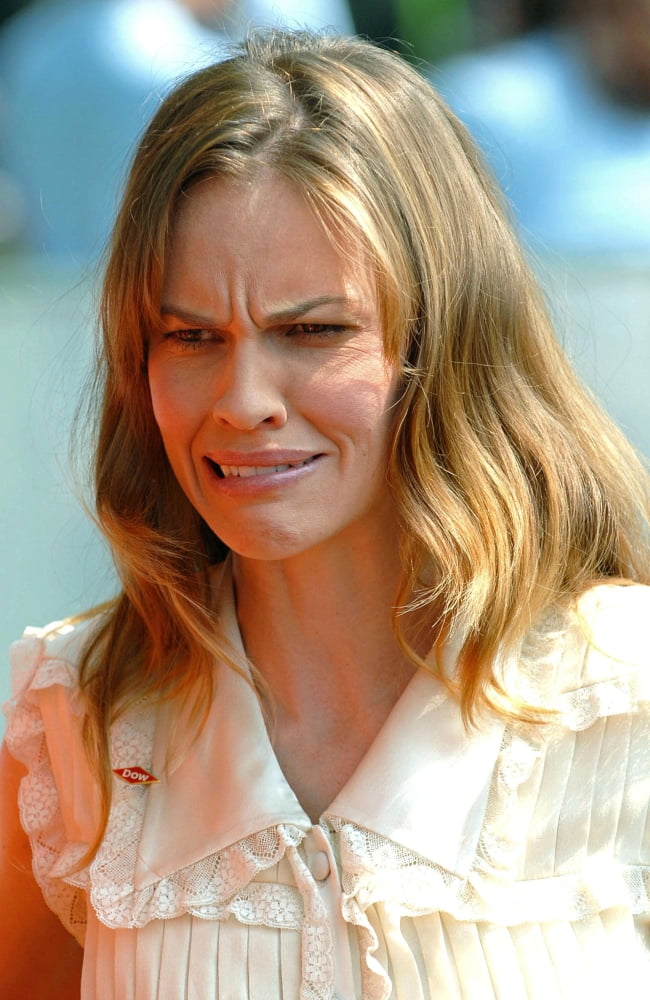 Hilary Swank At The Press Conference For The 2007 Blue Planet Run