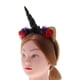 thumbnail image 3 of Unisex cuerno de flor banda para el cabellero diadema de elegante disfraz de Cosplay accesorio de de despedida de Negro, 3 of 7
